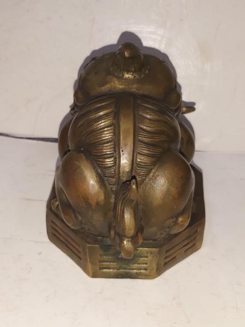 古玩雜項(xiàng)銅瑞獸擺件拍賣,當(dāng)前價(jià)格488元