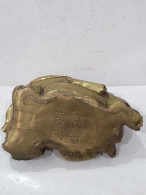 古玩雜項銅彌勒佛擺件拍賣，當前價格468元