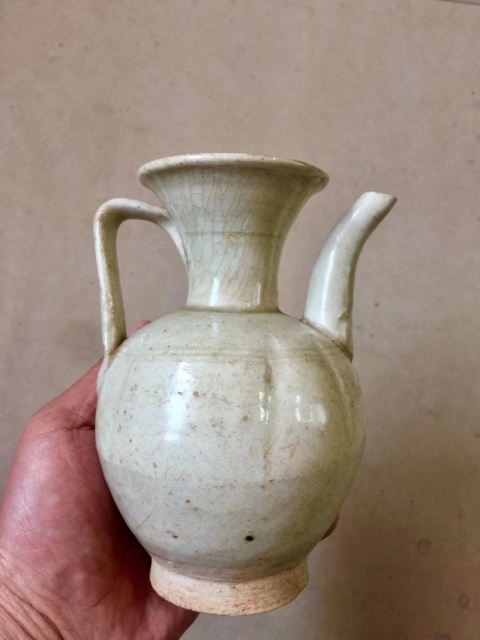 古玩陶瓷影青執壺拍賣，當前價格5800元
