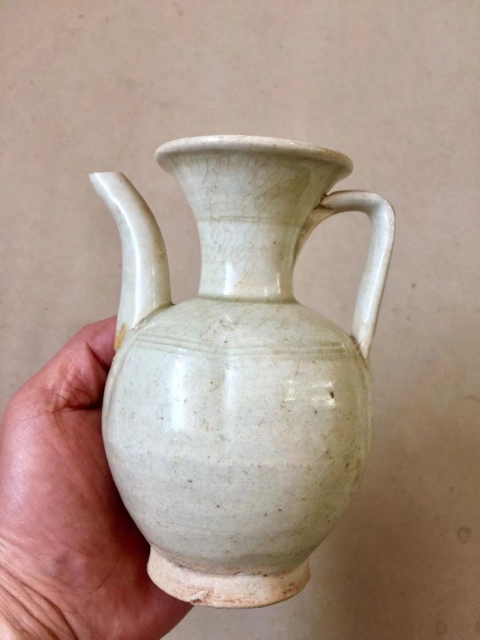 古玩陶瓷影青執壺拍賣，當前價格5800元