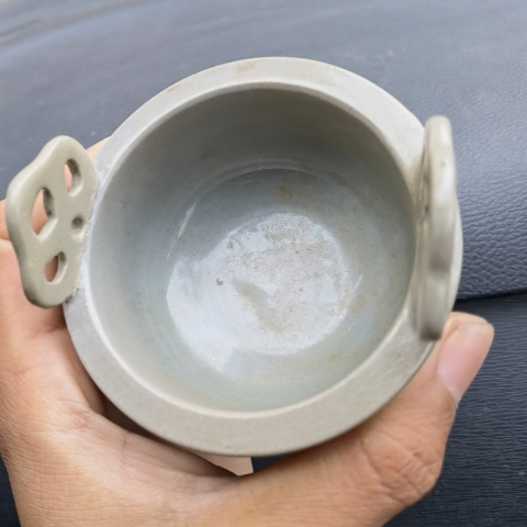 古玩陶瓷宋元：龍泉香爐拍賣，當前價格4500元