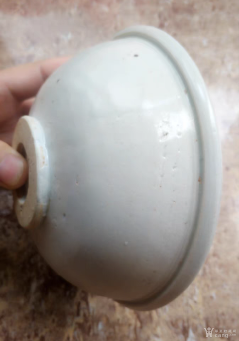 古玩陶瓷白瓷唇口碗拍賣,當前價格6600元