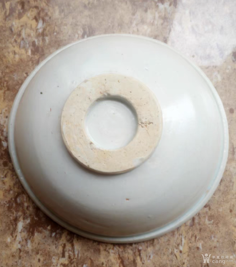 古玩陶瓷白瓷唇口碗拍賣,當前價格6600元