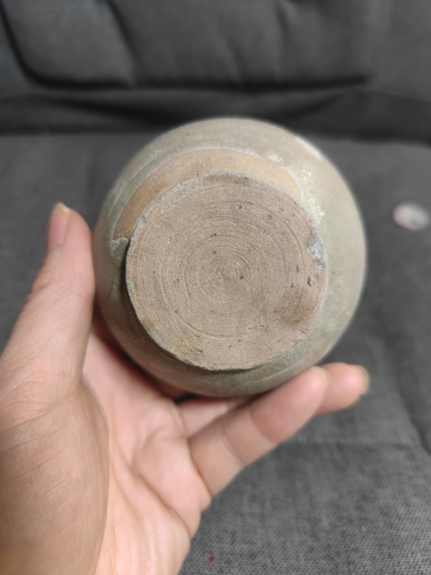 古玩陶瓷晉代?青釉盞拍賣，當前價格3600元