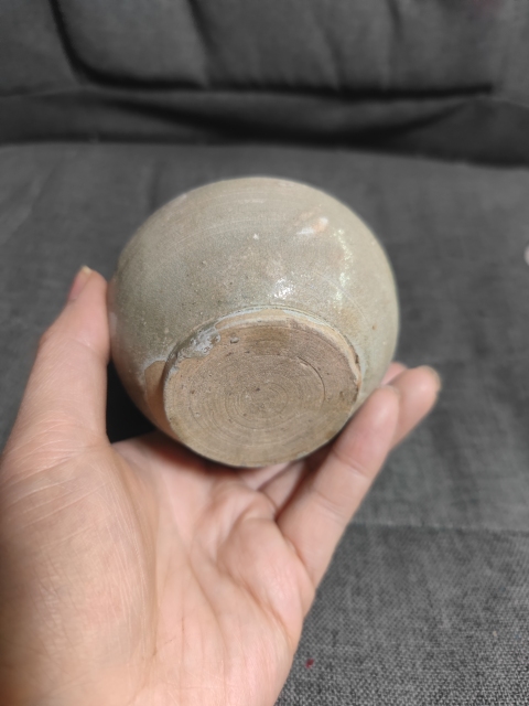 古玩陶瓷晉代?青釉盞拍賣，當前價格3600元