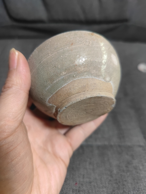 古玩陶瓷晉代?青釉盞拍賣，當前價格3600元