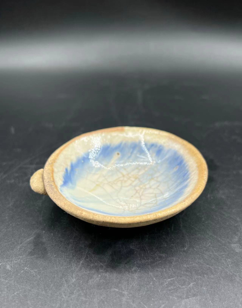 古玩陶瓷收藏精品窯變釉油燈拍賣，當前價格1680元