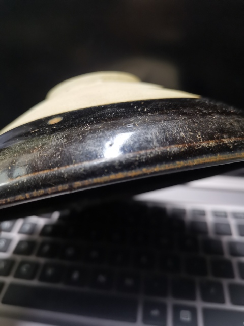 古玩陶瓷耀州窯黑釉大碗拍賣,當前價格4600元