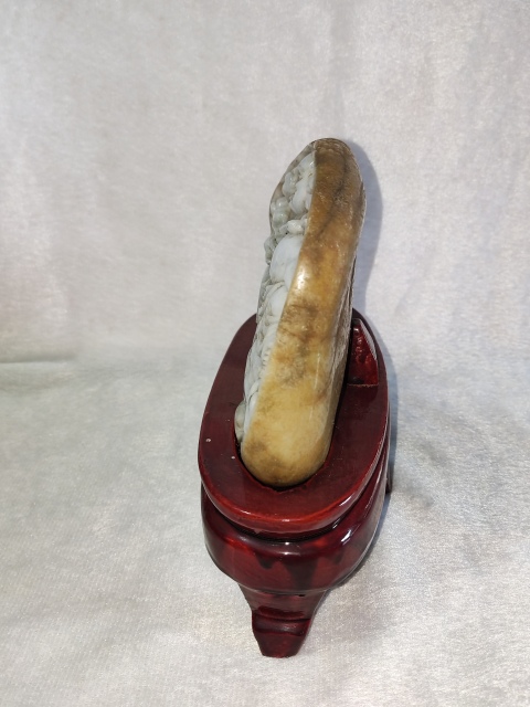 古玩雜項(xiàng)翡翠雕刻彌勒佛擺件拍賣(mài),當(dāng)前價(jià)格3998元