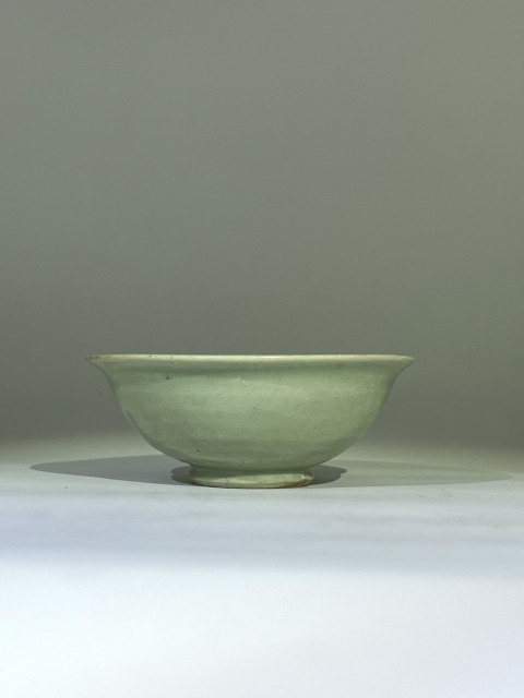 古玩陶瓷元龍泉粉青釉碗拍賣，當前價格3000元