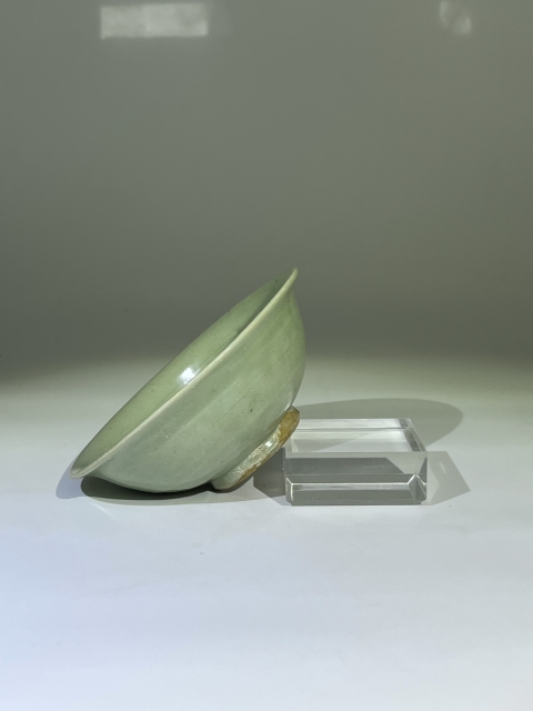 古玩陶瓷元龍泉粉青釉碗拍賣，當前價格3000元