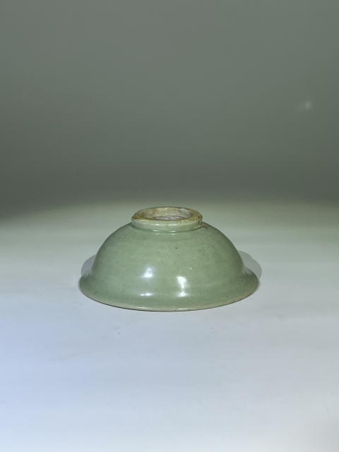 古玩陶瓷元龍泉粉青釉碗拍賣，當前價格3000元