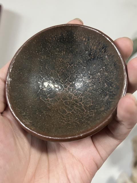 古玩陶瓷宋代建窯油滴盞建盞水吉拍賣,當(dāng)前價(jià)格99999元
