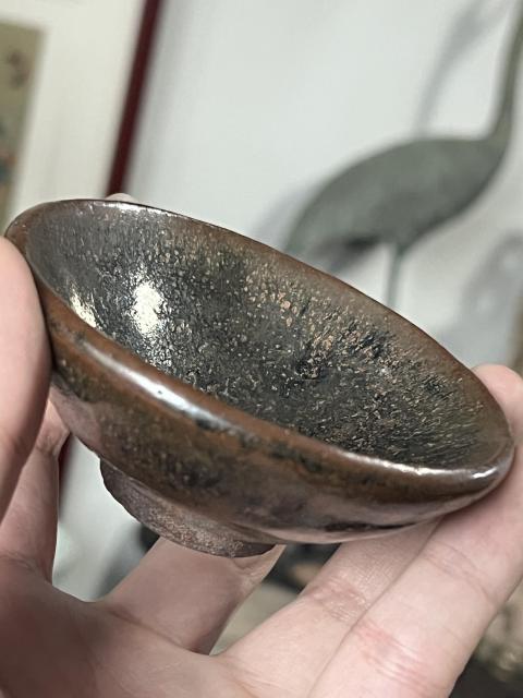 古玩陶瓷宋代建窯油滴盞建盞水吉拍賣,當(dāng)前價(jià)格99999元