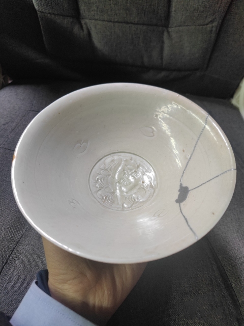 古玩陶瓷【頂級釉色】南宋湖田窯影青碗拍賣,當前價格1588元