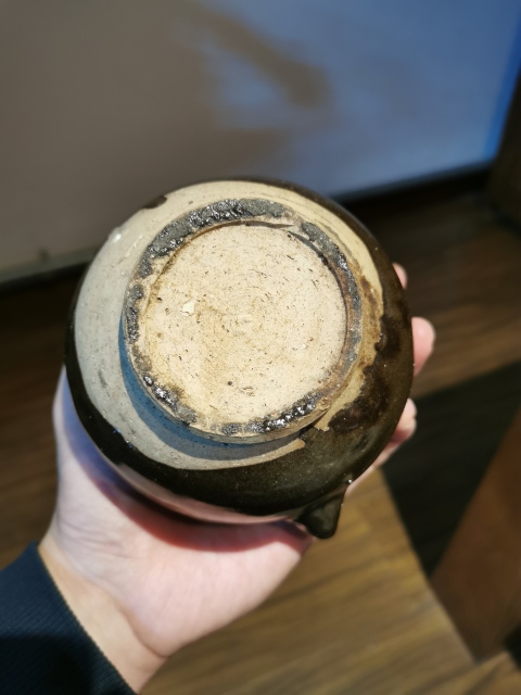 古玩陶瓷明代?紫金釉壺拍賣,當前價格333元