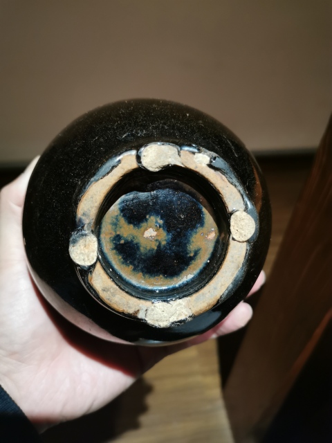 古玩陶瓷金元?黑釉罐拍賣,當(dāng)前價(jià)格999元