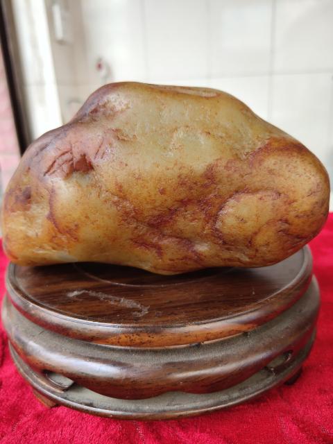 古玩玉器和田玉籽料原石擺件拍賣,當前價格25000元