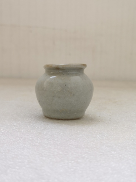 古玩陶瓷清代早期水盂拍賣,當前價格550元