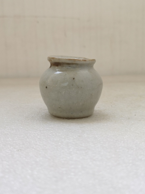 古玩陶瓷清代早期水盂拍賣,當前價格550元