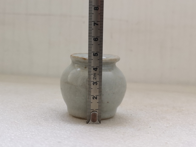 古玩陶瓷清代早期水盂拍賣,當前價格550元