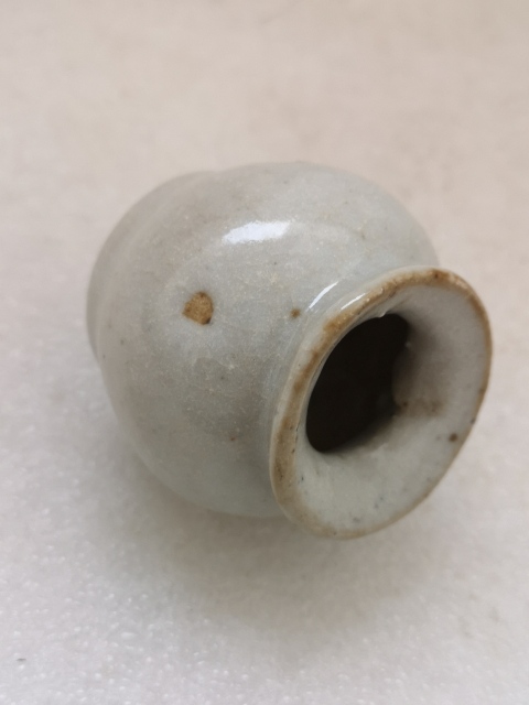 古玩陶瓷清代早期水盂拍賣,當前價格550元