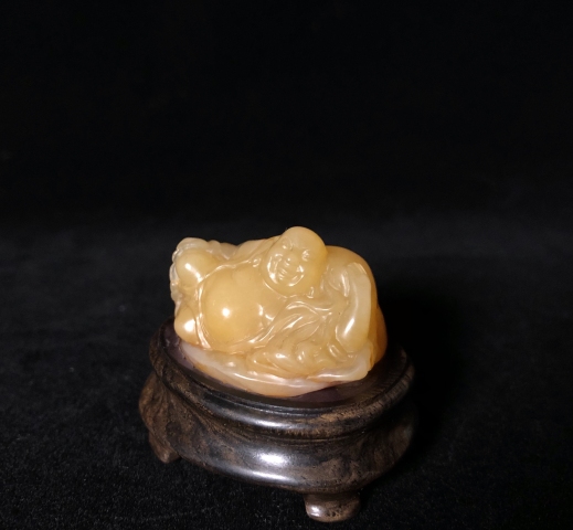 古玩雜項壽山田黃石擺件拍賣,當前價格3200元