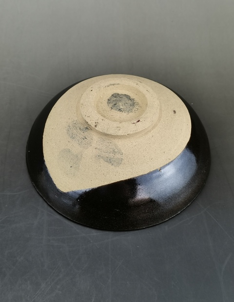 古玩陶瓷元代·耀州窯黑釉大碗拍賣,當前價格6600元