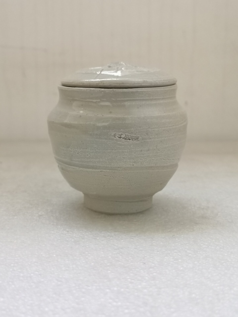 古玩陶瓷元代影青蓋罐拍賣,當前價格450元