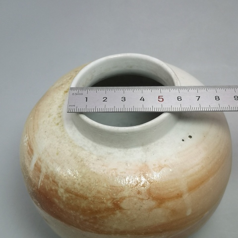 古玩陶瓷清代白釉罐拍賣，當前價格2000元