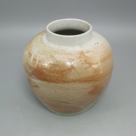 古玩陶瓷清代白釉罐拍賣，當前價格2000元