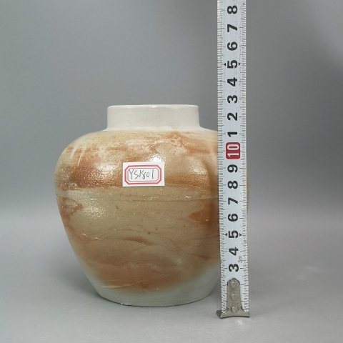 古玩陶瓷清代白釉罐拍賣，當前價格2000元