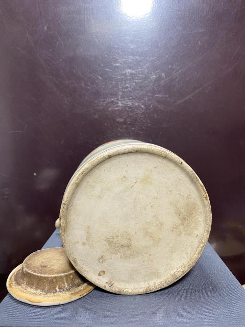 古玩陶瓷清,紅綠彩提梁壺拍賣,當前價格2200元