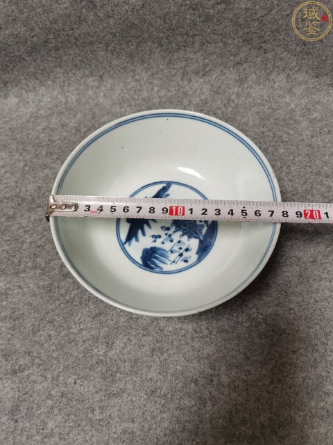 古玩陶瓷清晚期-大清康熙年制款三星高照圖青花碗拍賣，當前價格1800元