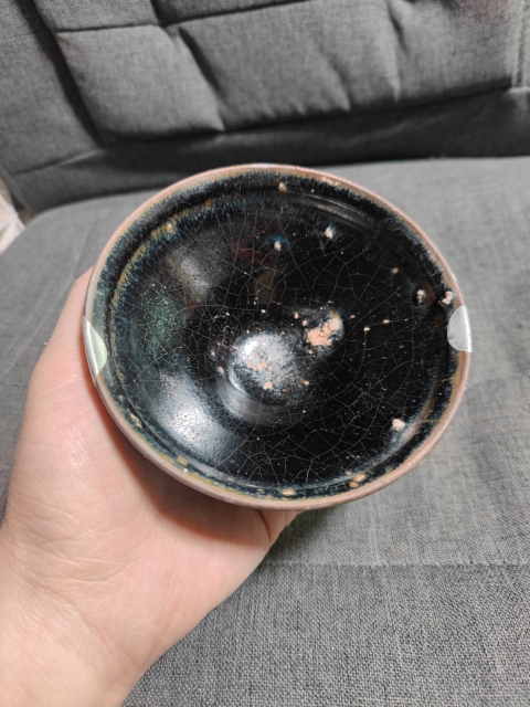 古玩陶瓷宋代福清窯黑釉盞拍賣，當前價格500元