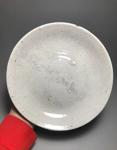 古玩陶瓷(清中期)哥釉盤拍賣,當前價格0元