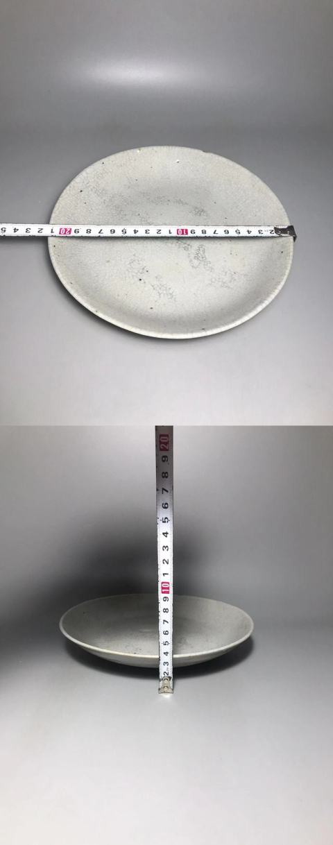 古玩陶瓷(清中期)哥釉盤拍賣,當前價格0元