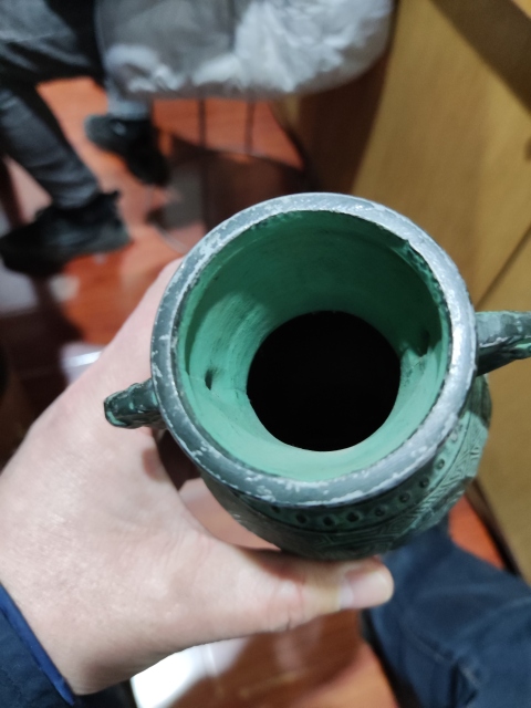 古玩雜項(xiàng)銅瓶拍賣，當(dāng)前價(jià)格260元