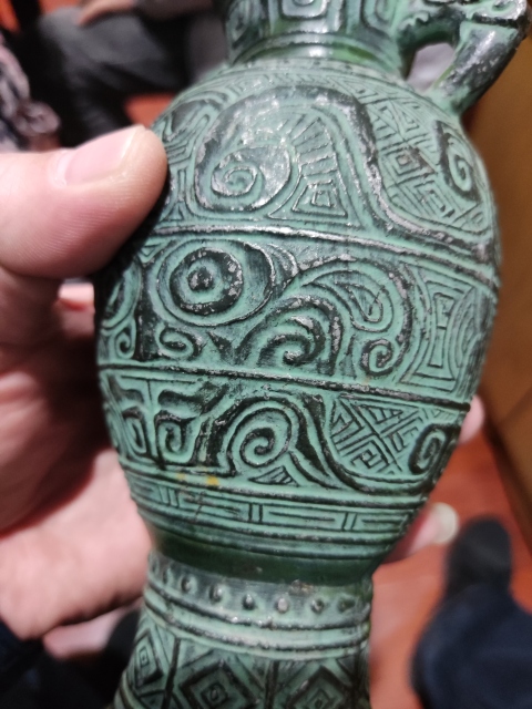 古玩雜項(xiàng)銅瓶拍賣，當(dāng)前價(jià)格260元