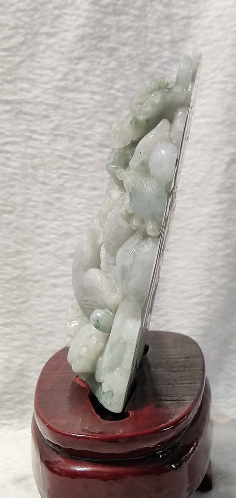 古玩雜項(xiàng)翡翠雕魚龍變化擺件拍賣,當(dāng)前價(jià)格3688元