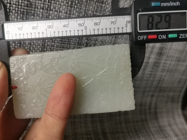 古玩玉器玉牌子拍賣，當前價格2666元