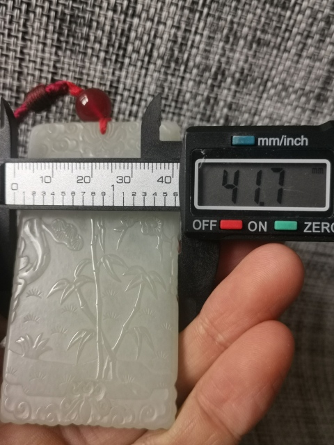 古玩玉器玉牌子拍賣，當前價格2666元