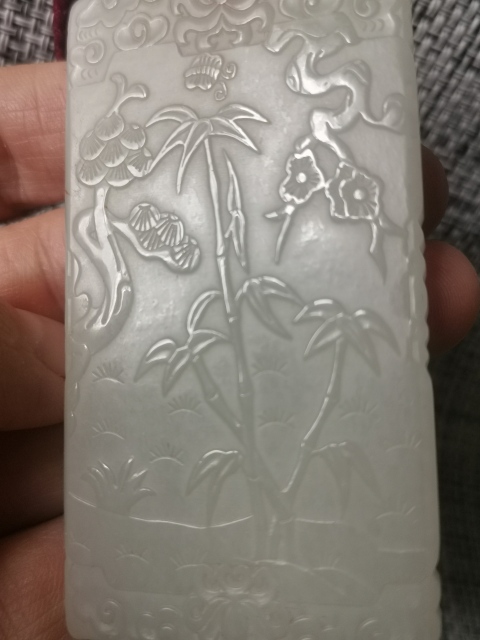 古玩玉器玉牌子拍賣，當前價格2666元