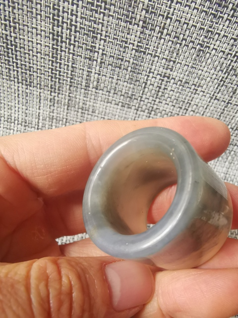 古玩玉器扳指拍賣，當前價格1111元
