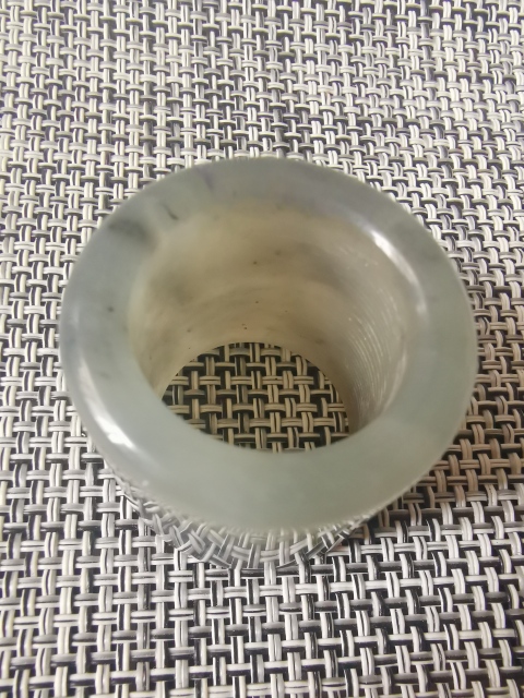 古玩玉器扳指拍賣，當前價格1111元