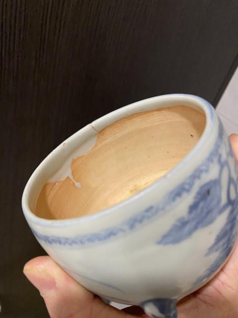 古玩陶瓷明中青花松竹梅香爐拍賣,當前價格38000元