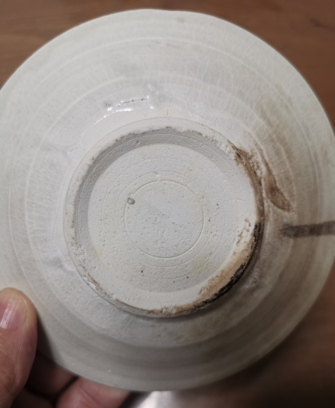 古玩陶瓷景德鎮窯南定青白釉盤拍賣，當前價格350元
