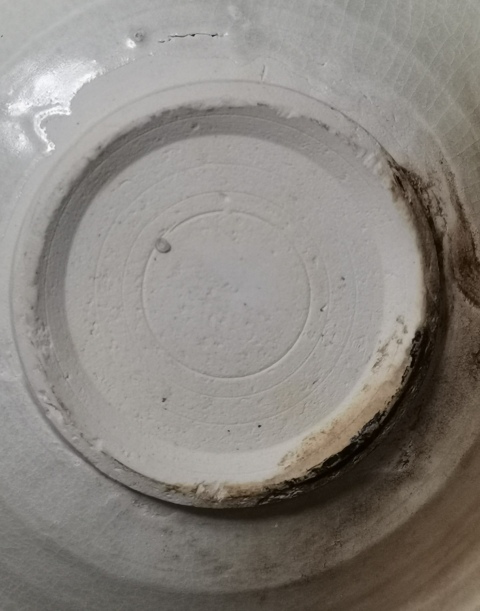 古玩陶瓷景德鎮窯南定青白釉盤拍賣，當前價格350元