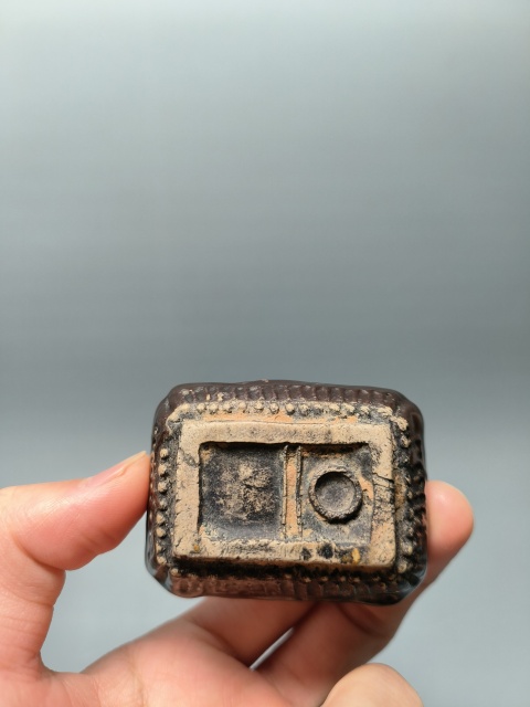 古玩陶瓷清.褐釉文房260拍賣，當前價格260元