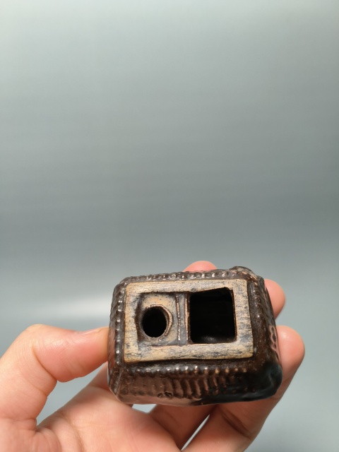 古玩陶瓷清.褐釉文房260拍賣，當前價格260元
